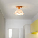 GobekUsa LED Wood Acrylic Ceiling Lamp Modern Art Decor Light Fixture
