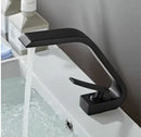 GobekUsa Black Gold Brass Bathroom Faucet Mixer Sink Tap Deck Mounted Chrome Gray