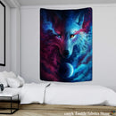 GobekUsa Boho Wildlife Tapestry Wall Hanging Psychedelic Home Decor