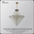 GobekUsa Crystal Chandelier: Luxury Living Room Lighting in Modern European Style for Villa