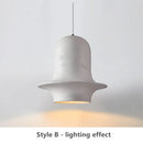 GobekUsa Black Wabi-Sabi Industrial Chandelier for Restaurant Cafe and Bedroom