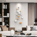 GobekUsa Gold Ball Wall Decoration Ornaments Room Aesthetics Living Background Display