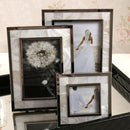 GobekUsa Golden Shell Photo Frame for Family Portrait Nightstand Decoration