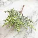 GobekUsa Green Plant Flower Cherry Stamen Berries Bundle for DIY Decor and Gifts