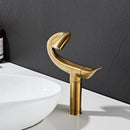 GobekUsa Black Gold Brass Bathroom Faucet Mixer Sink Tap Deck Mounted Chrome Gray