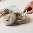 GobekUsa Human Face Character Ashtray Office Desk Decoration Weed Smoking Accessories Gift