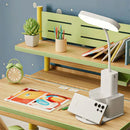 GobekUsa Dimmable LED Desk Lamp | Rechargeable Touch Night Light | Eye-Care Foldable Table Lamp