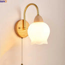 GobekUsa LED Wall Lamps: Nordic Modern Design for Home Decor, Living Room, Bar, Stair - Pull Chain Switch