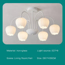 GobekUsa 2024 Modern Green White Chandelier Ceiling Hanging Lamp for Living Room Dining Bedroom