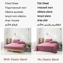 GobekUsa High-Density Milk Fleece Duvet Set with Winter Warmth King Bedding & Plush Blanket Cover