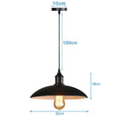 GobekUsa Iron Pendant Light for Dining Room, Kitchen, and Bedroom