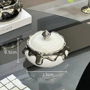 GobekUsa Lucky Ceramic Ashtray: Premium Smoking Accessories for Weed, Home & Gifts
