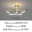 GobekUsa LED Ceiling Light Chandelier for Home Decor Lighting Fixture