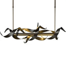 GobekUsa LED Metal Pendant Lights Nordic Hanging Light Chandeliers Elegant Modern Island Decoration
