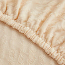 GobekUsa Jacquard L Sofa Seat Cover Protector: Stretchable, Washable, Thick Slipcovers