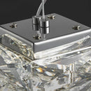 GobekUsa Crystal Dining Table Pendant Lamp: Elegant Led Decoration for Kitchen Island, Restaurant, Living Room