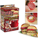 GobekUsa Hamburger Meat Presser & Filling Maker - Manual Burger Press & Maker - Plastic Version