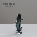 GobekUsa Glass Vase Branch Fork Shape Thick Bottle Floral Arrangement Terrarium