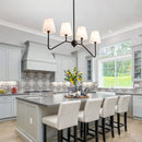 GobekUsa Industrial Style Chandelier for Home Living Room Decor Lighting