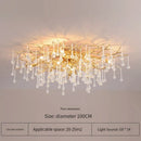 GobekUsa Elegant Gold Crystal Chandelier for Modern Luxury Living Spaces