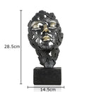 GobekUsa Creative Thinker Modern Sculpture Decor Ornament for Desk and Room Aesthetics