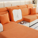 GobekUsa Jacquard Velvet Sofa Cover - Polar Fleece Stretch Slipcovers