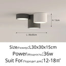 GobekUsa Geometric Chandelier: Minimalist Modern Luxe Black White Bedroom Lamp