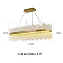 GobekUsa Gold Crystal Chandelier Dimmable Luxury Pendant Lights for Bedroom & Living Room