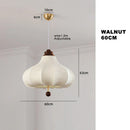 GobekUsa Japan LED Pendant Lights: Modern Chandelier for Living Room, Bedroom, Dining Room