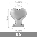 GobekUsa Heart-shaped Pink Hearts Porcelain Vase - Handicraft Ornament & Home Decor