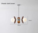 GobekUsa Antique Style Chandelier for Restaurant, Living Room, Bedroom - Warm & Minimalist