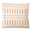 GobekUsa Geometric Yellow Linen Pillow Cover for Modern Décor 45x45cm