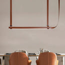 GobekUsa LED Chandelier for Dining Room Bar Kitchen - Minimalist Art Deco Hang Lamp