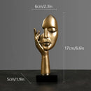 GobekUsa Abstract Figurines Office Desk Decoration Modern Art Figurine Statue Home Decor
