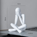 GobekUsa Abstract Figures Ornament Sculpture for Home Office Decor