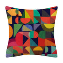 GobekUsa Geometry Pattern Cushion Cover Polyester Cotton Sofa Pillowcase Home Decor