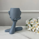 GobekUsa Abstract Family Flowerpot Ornament for Home Interior Decoration