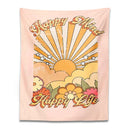 GobekUsa 70s Girl Sunset Tapestry Wall Hanging for Boho Living Room Bedroom Decor