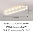 GobekUsa LED Strip Ceiling Lights for Bedroom Hallway Living Room Decor