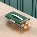 GobekUsa Egg Storage Box: Durable, Portable, Stackable, Space-Saving Refrigerator Organizer