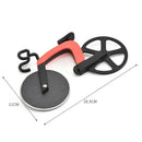 GobekUsa Bike Wheel Pizza Cutter Stainless Steel Slicer Chopper Kitchen Tool