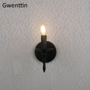 GobekUsa Industrial Retro Wall Sconces LED Light for Home Loft Bedroom Decor