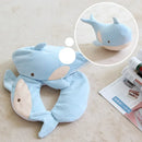 GobekUsa Cute Plush Animal Neck Pillow for Comfortable Travel & Office Rest