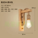 GobekUsa Bamboo Wicker Wall Lamp E27 Chandeliers Hand-Woven Room Decor Light Fixtures
