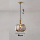 Modern Ring Glass Pendant Light