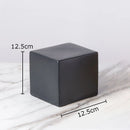 GobekUsa Cube Round Statue Decor Ceramic Ornament Sculpture Artwork for Desk & Room