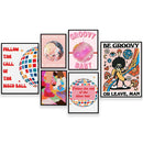 GobekUsa Funky Disco Gogo Boot Print | 70s Poster & Retro Wall Art for Eclectic Decor