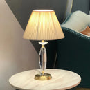 GobekUsa Crystal Floor Lamp - European Retro Style for Living Room, Bedroom, or Home Decoration