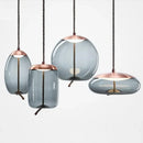 GobekUsa BROKIS Knot Glass Pendant Chandelier Luminaria Deco Bedside Lamp