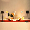 GobekUsa Acrylic Crystal Art LED Table Lamp - Rechargeable Cordless Design